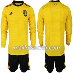 Maillot de Foot Belgique Enfant Extérieur Coupe du monde 2018 ML